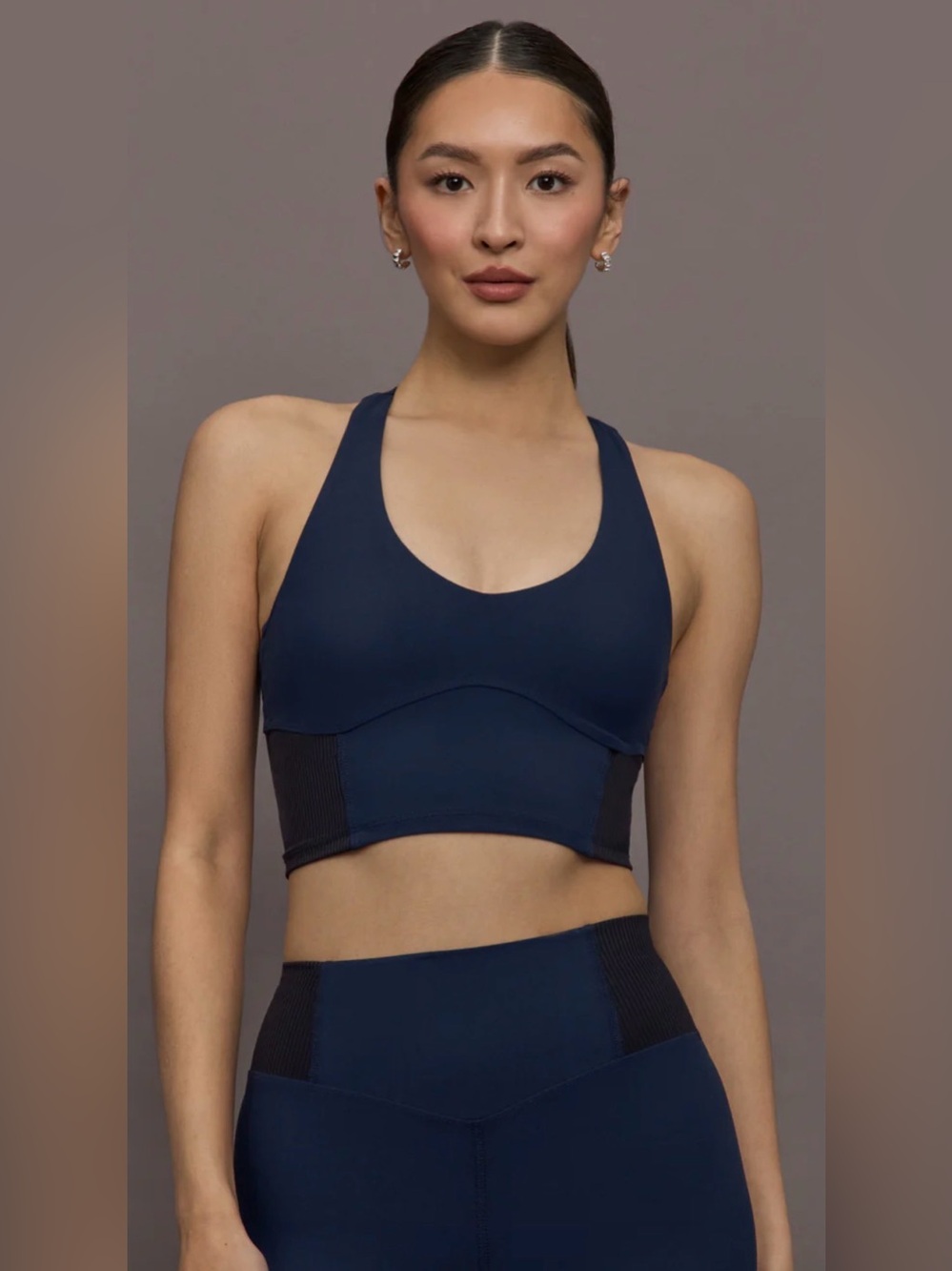 Carbon38 Seamed Bra in Melt